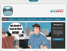 Tablet Screenshot of eckstromconsulting.com